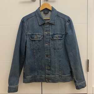 APC denim jacket in “Stonewashed Indigo”